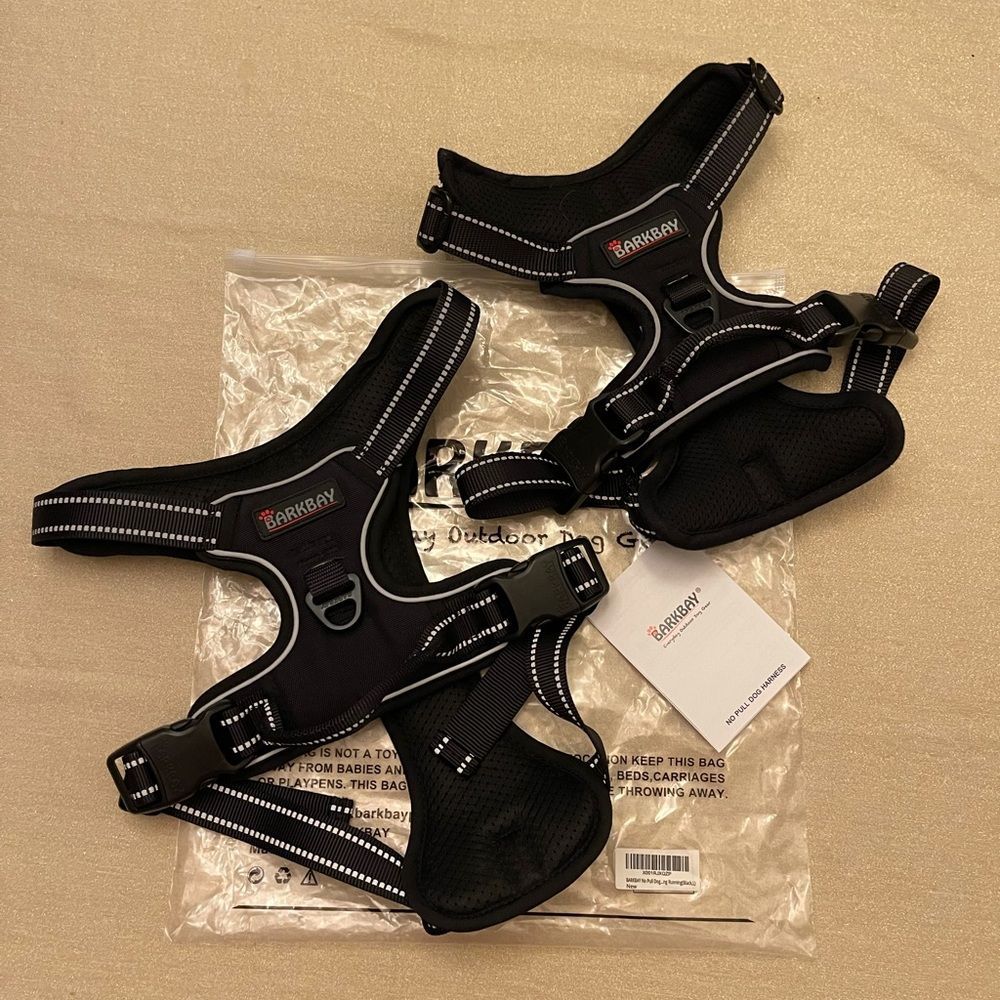Brand New Barkbay No Pull Dog Harness Set M and L